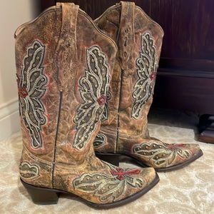 Corral Cowgirl Boots - Size 8
